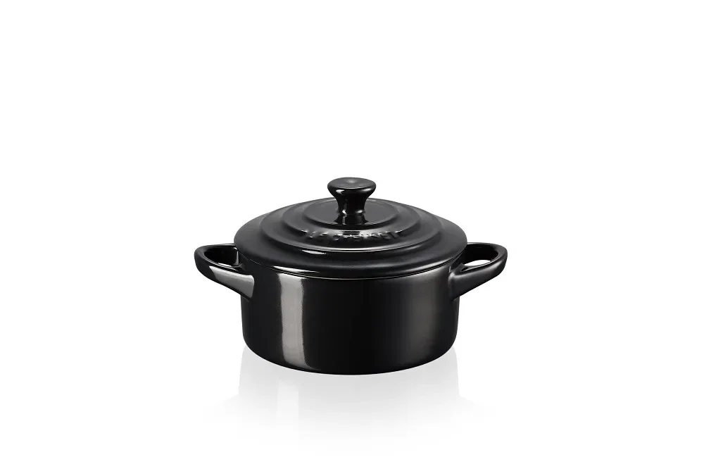 Mini Cocotte em Cerâmica 10cm Le Creuset Preto