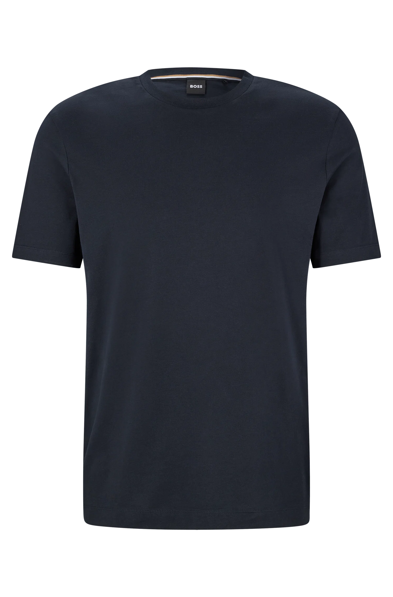Camiseta Regular Fit Em Jersey De Algodão