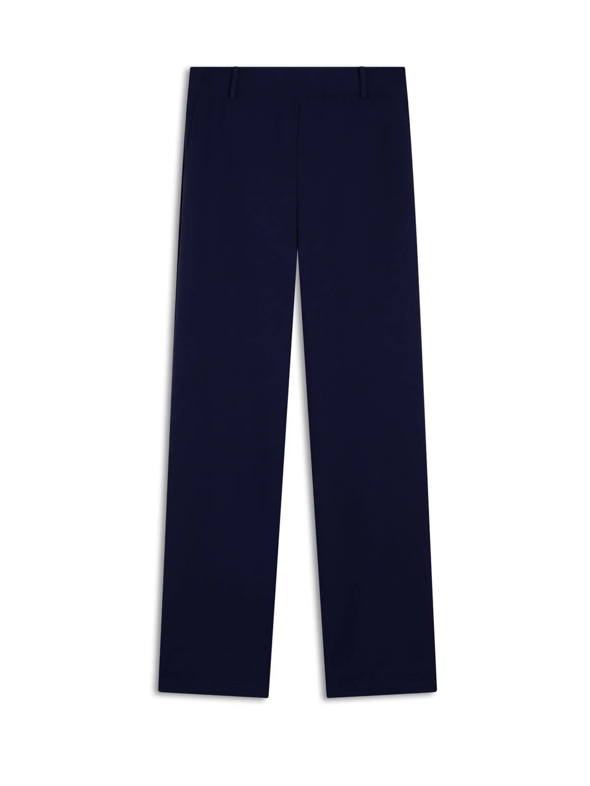 Calça Crepe Paris Straight Marinho — imagem 1