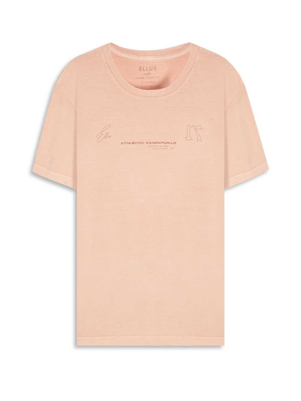 T-Shirt Washed Essentials Blush
