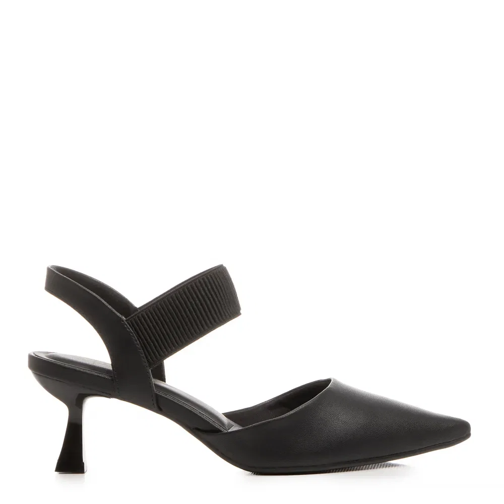 Scarpin Preto Comfort Elástico — imagem 1