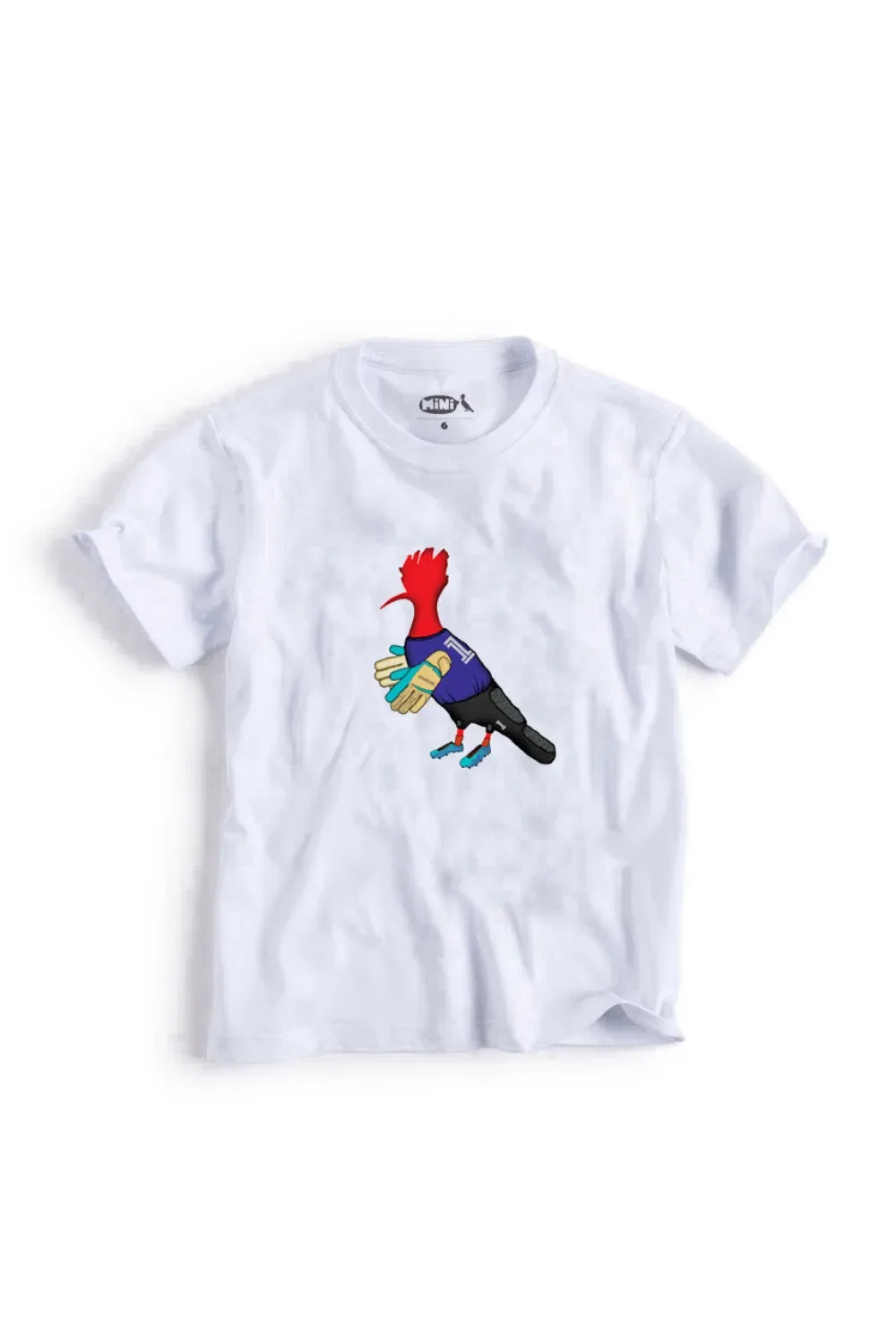 Camiseta Mini Pica-pau Goleiro