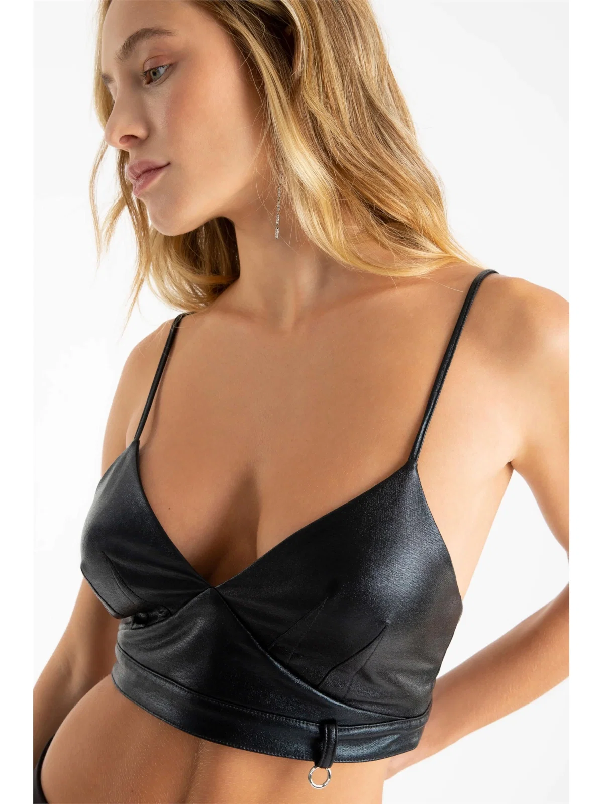 Top Ellus Soft Vinil Preto — imagem 1