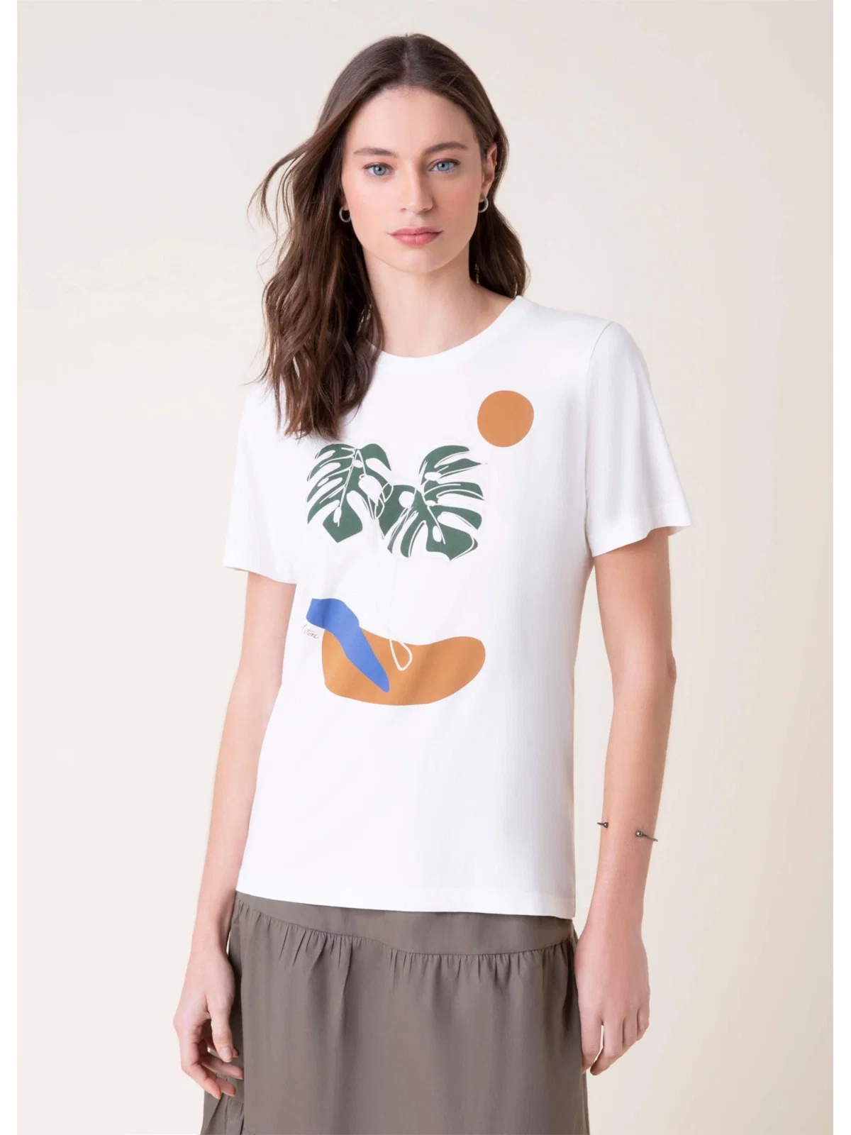 T-Shirt Adão Off White