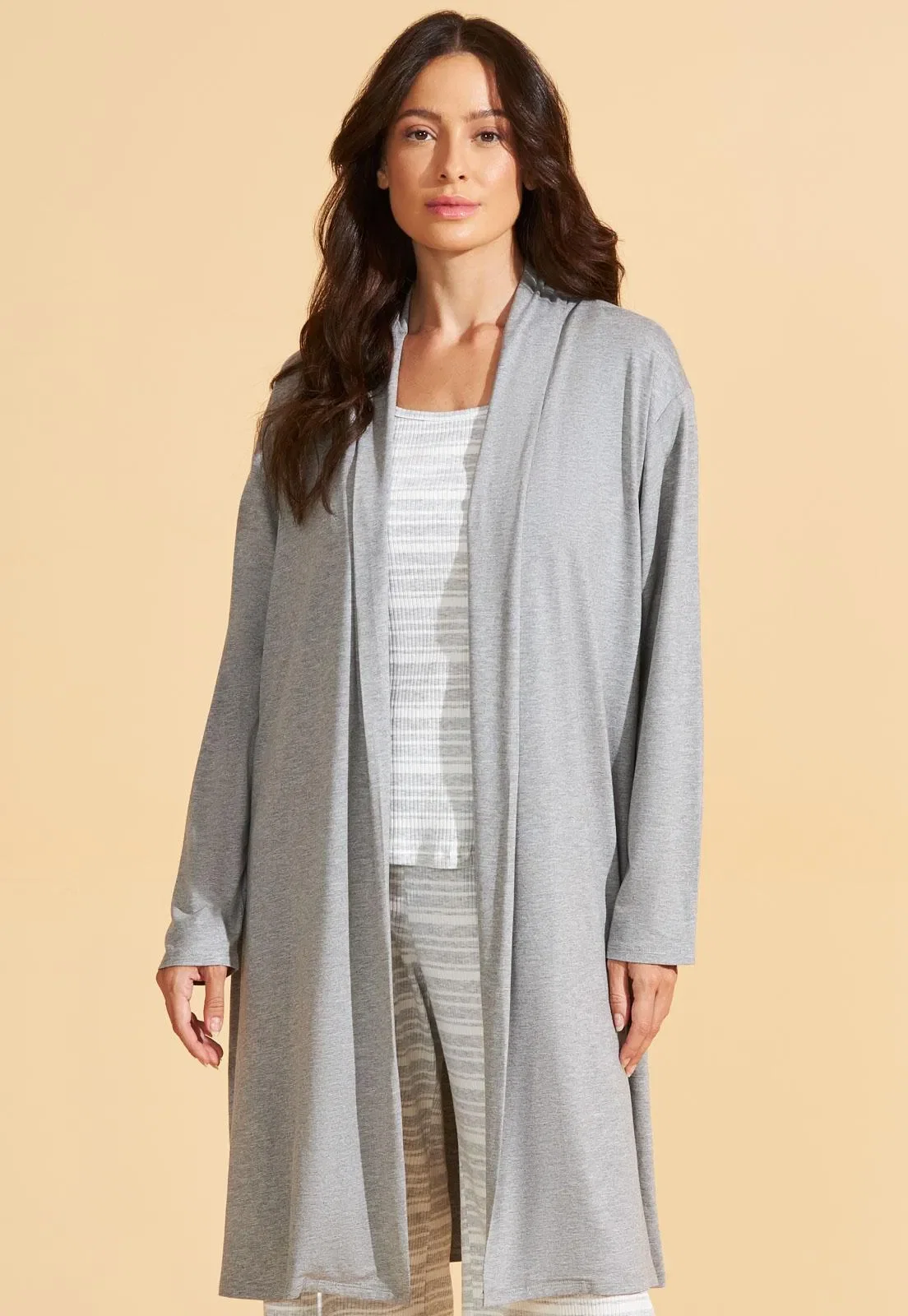 Cardigan Recco de Viscose Stretch — imagem 1