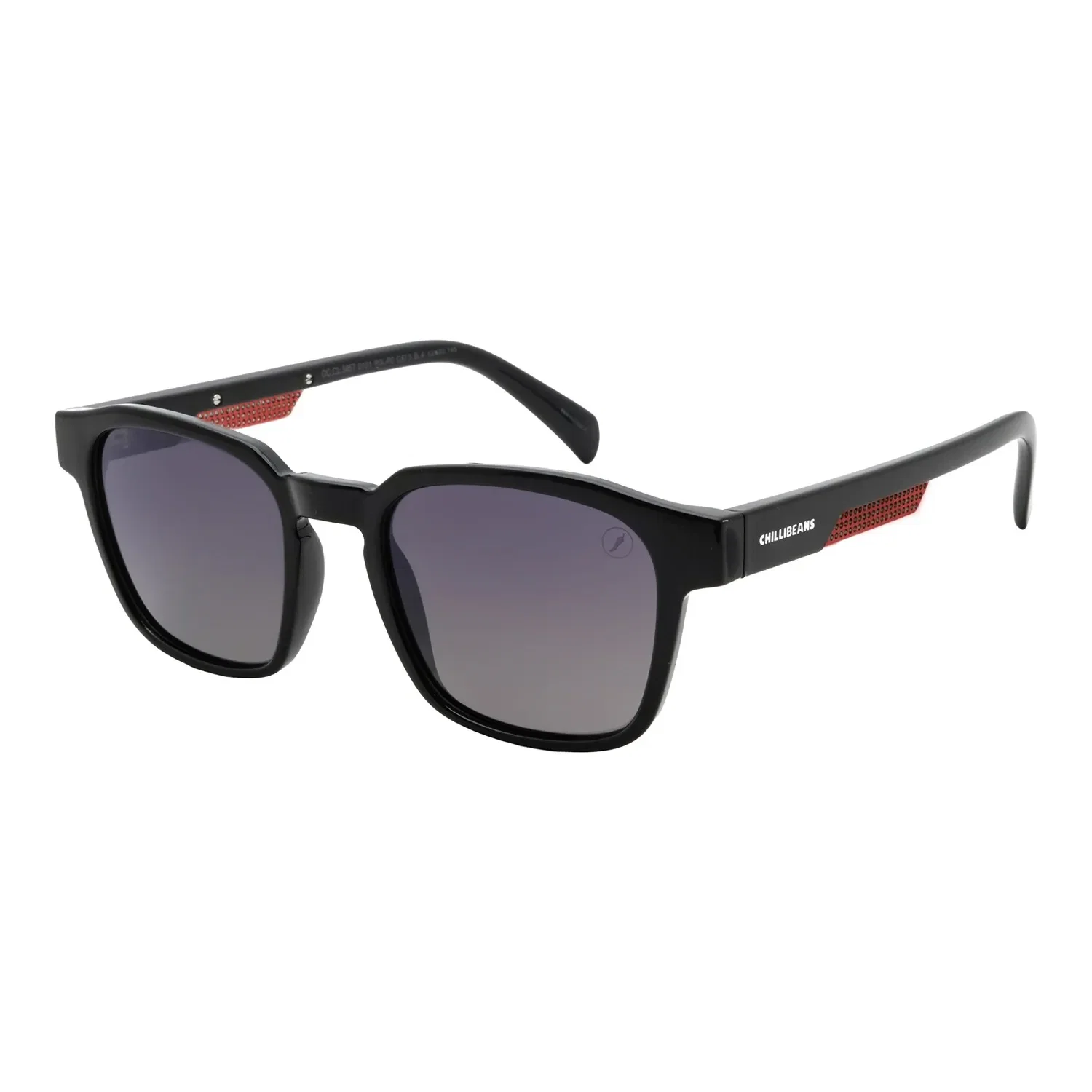 Óculos de Sol Masculino Rock in Rio Quadrado Degrade Preto — imagem 1