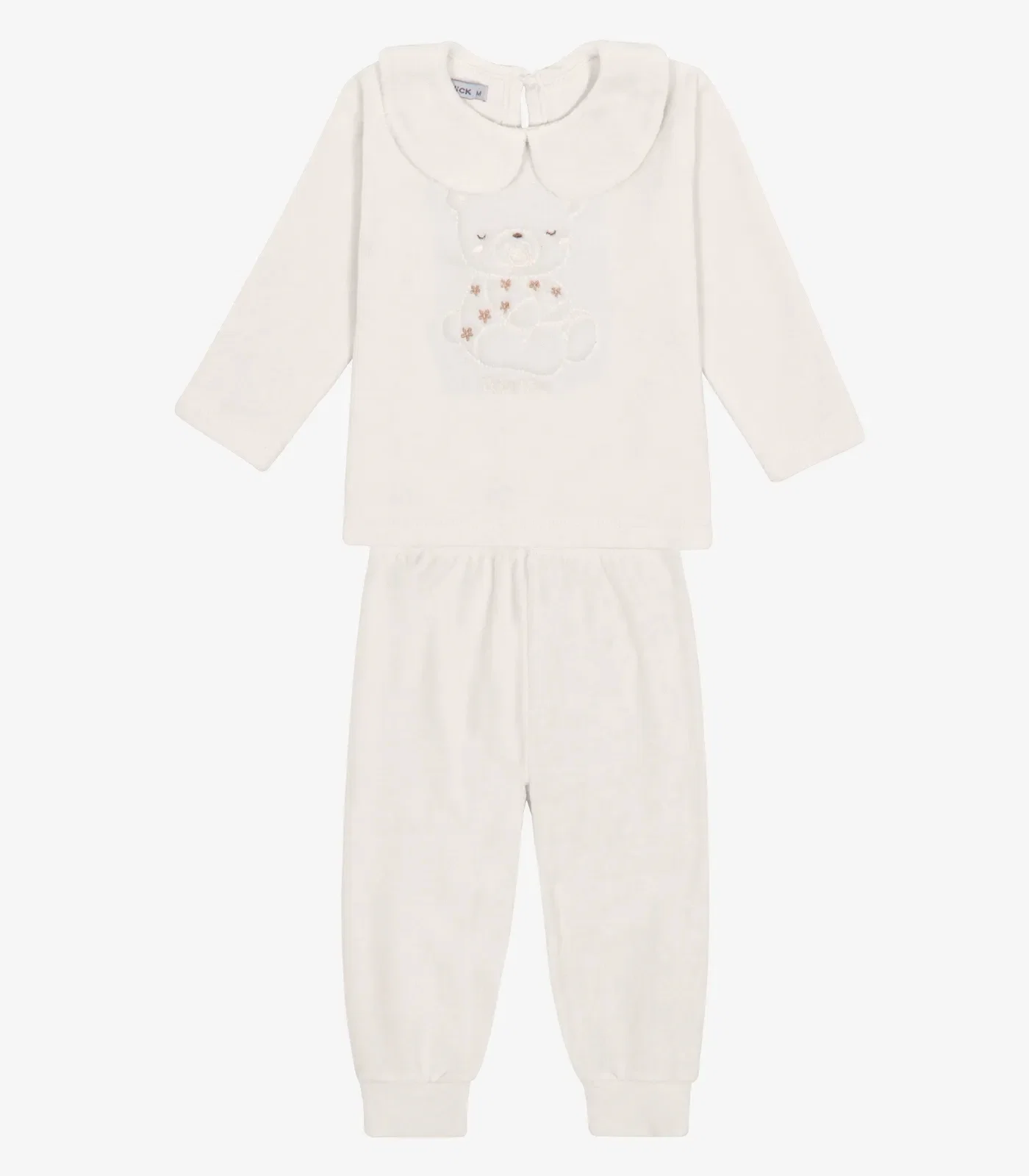 Conjunto Blusa com Calça Menina Trick Nick Bege