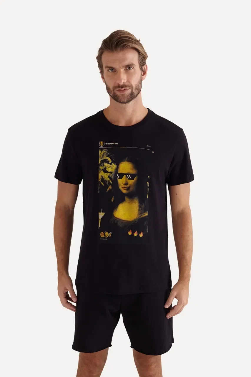 Camiseta Estampada Historia Mona Ii — imagem 1