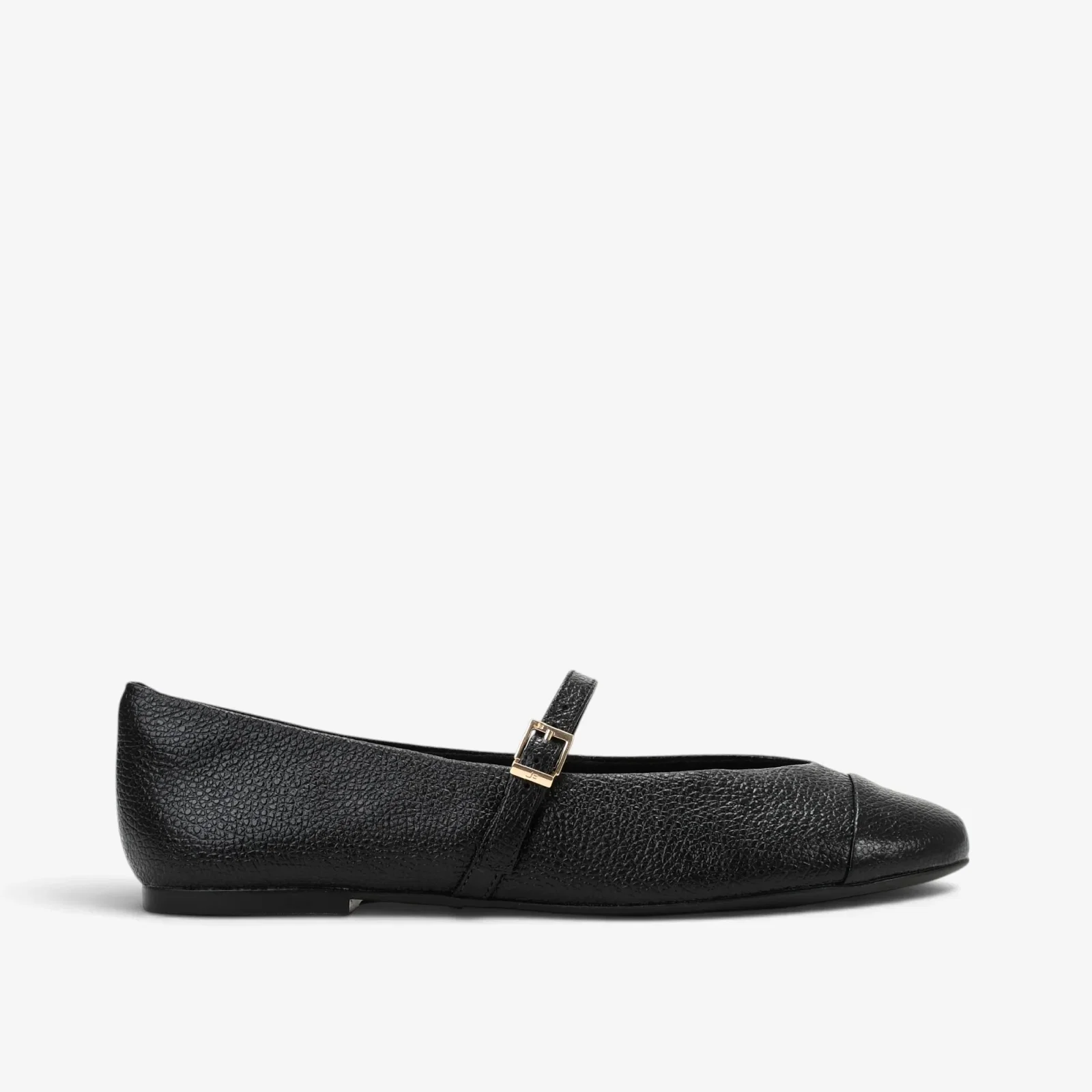 Sapatilha Preto Couro
