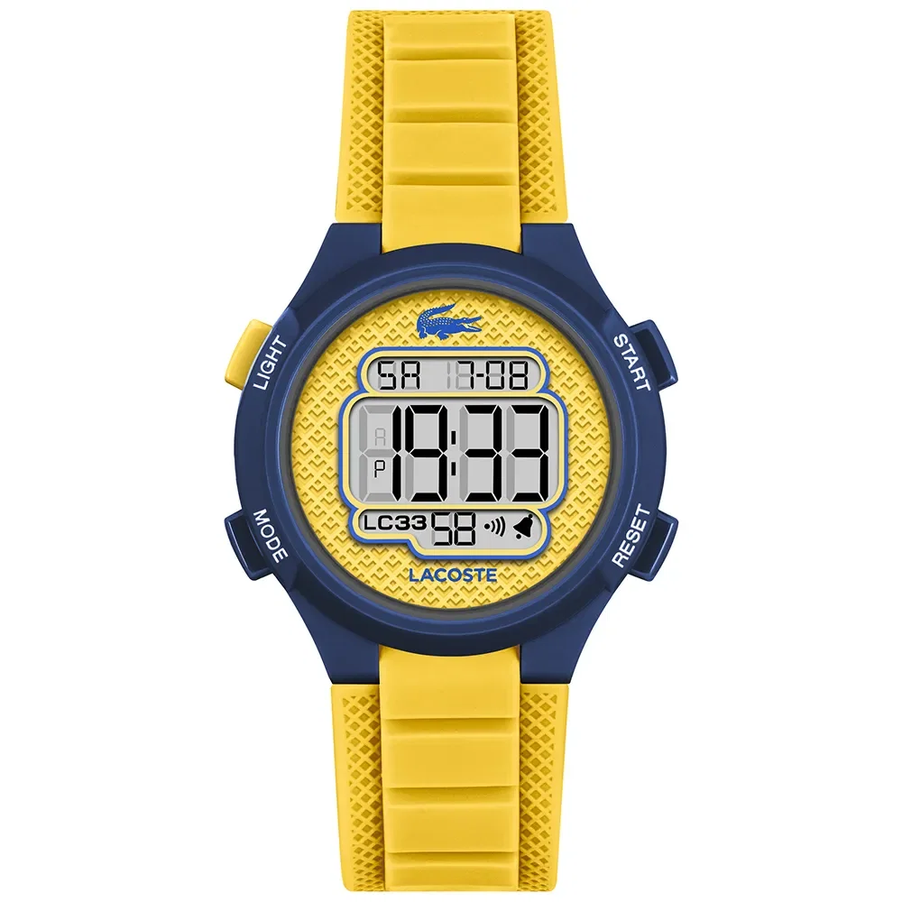 Relógio Lacoste LC33 Kids Infantil em Borracha Amarela 2030070