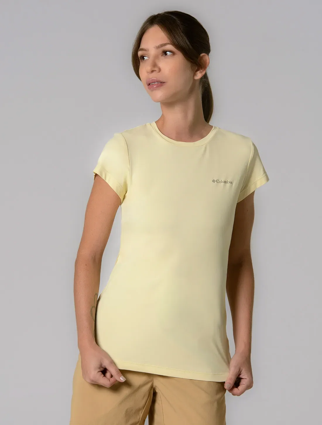 Camiseta Columbia Feminina M/C Neblina — imagem 1