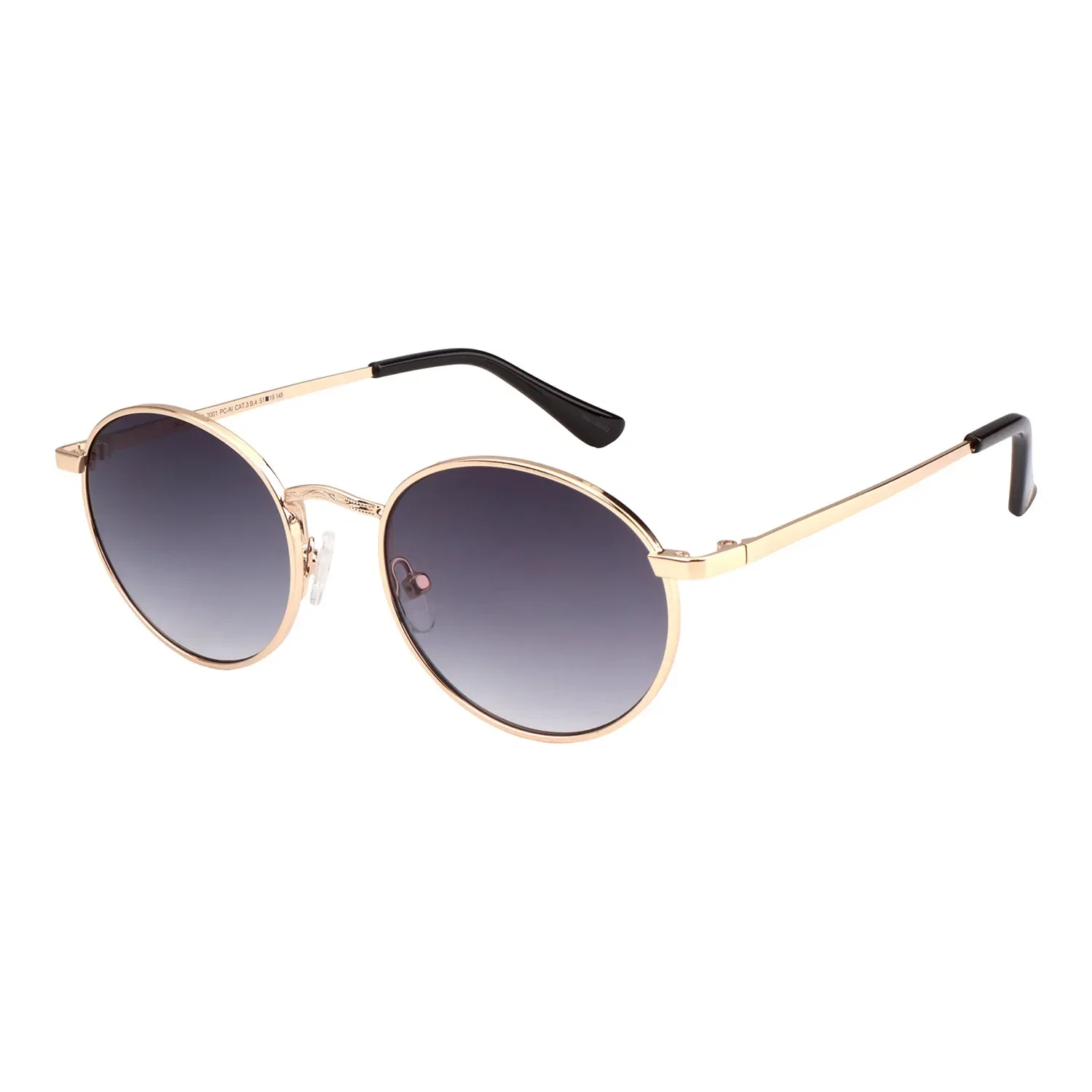 Óculos de Sol Feminino Chilli Beans Redondo Degradê Preto — imagem 1