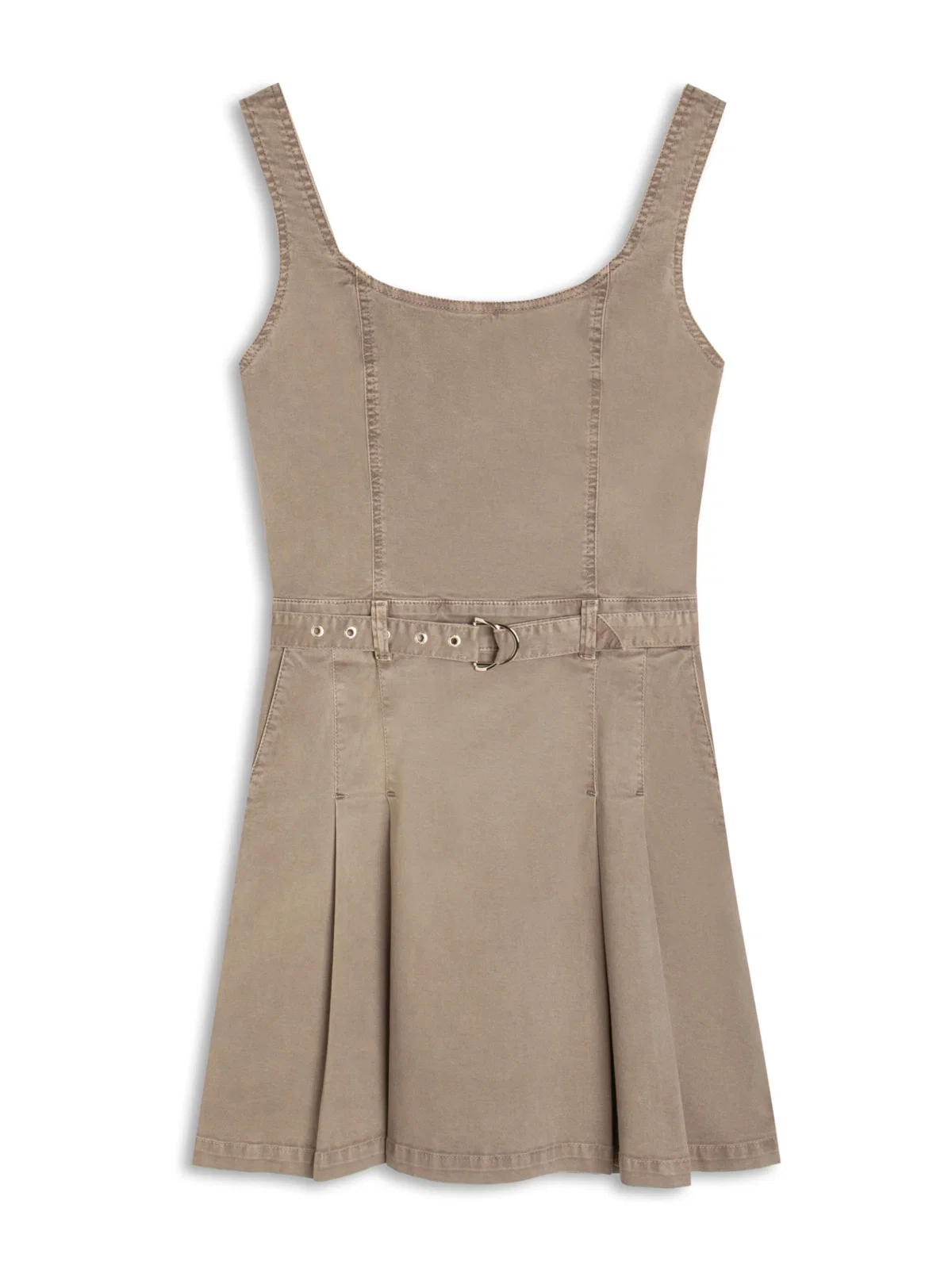 Vestido Whit Denim Vestido Pregas Mouse