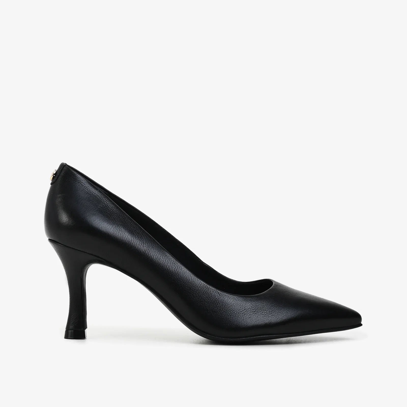 Scarpin Preto Couro