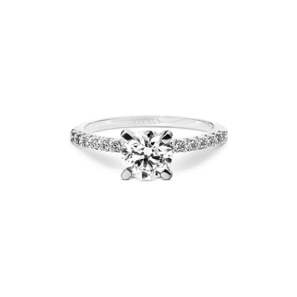 Anel Solitário Classic em Ouro Branco 18k com 1,21ct de Diamante