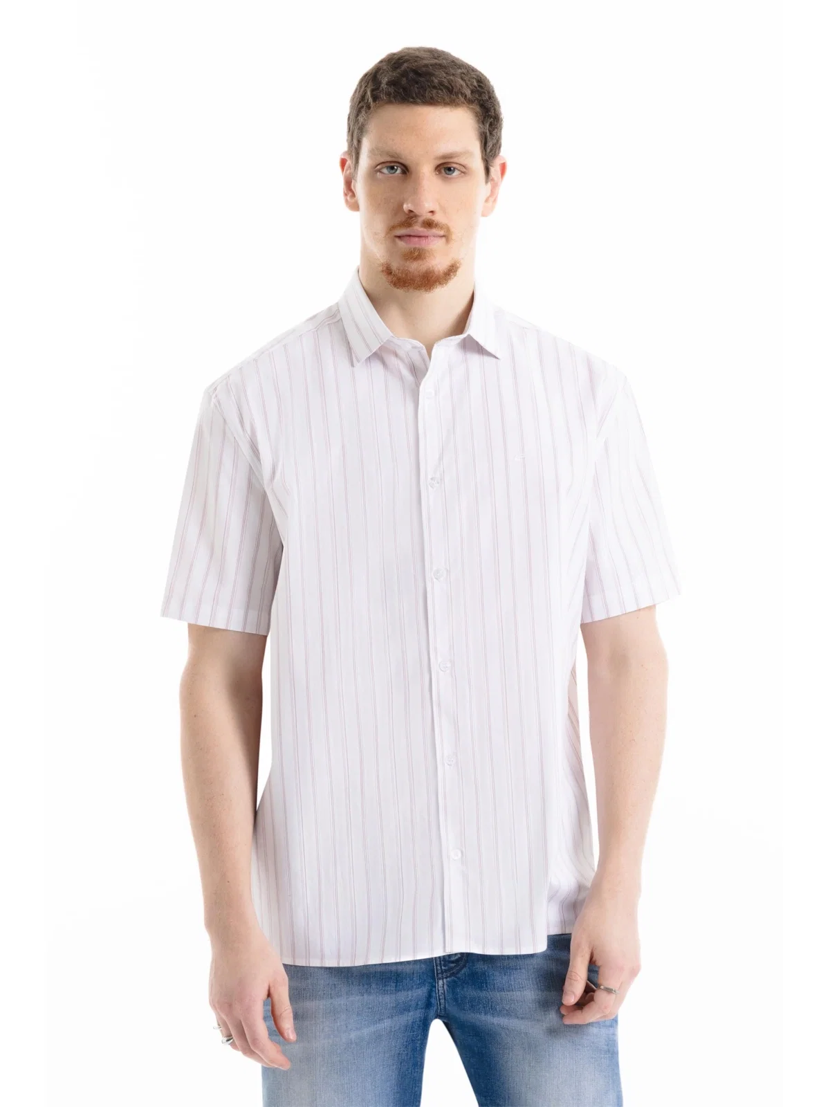 Camisa Tricoline Classic Anatomic Rosê