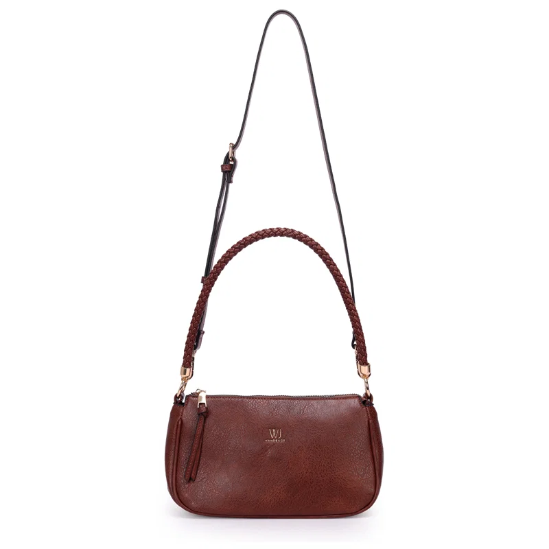 Bolsa Transversal Media Com Alca De Ombro Rolete Tresse
