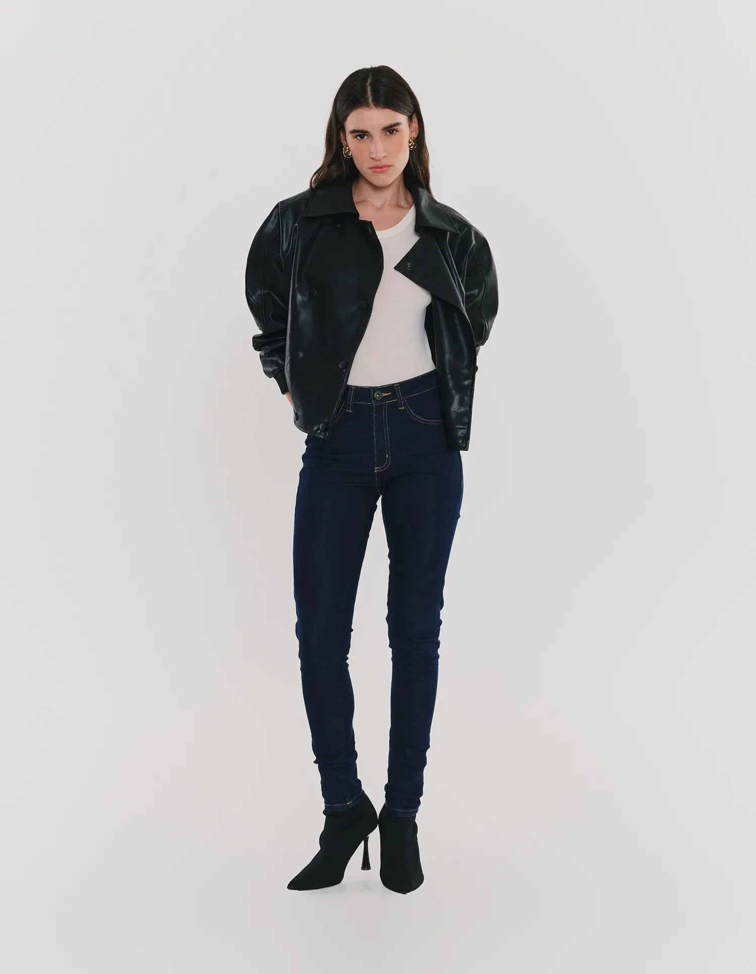 Calça Jeans Slim - Denim Escuro