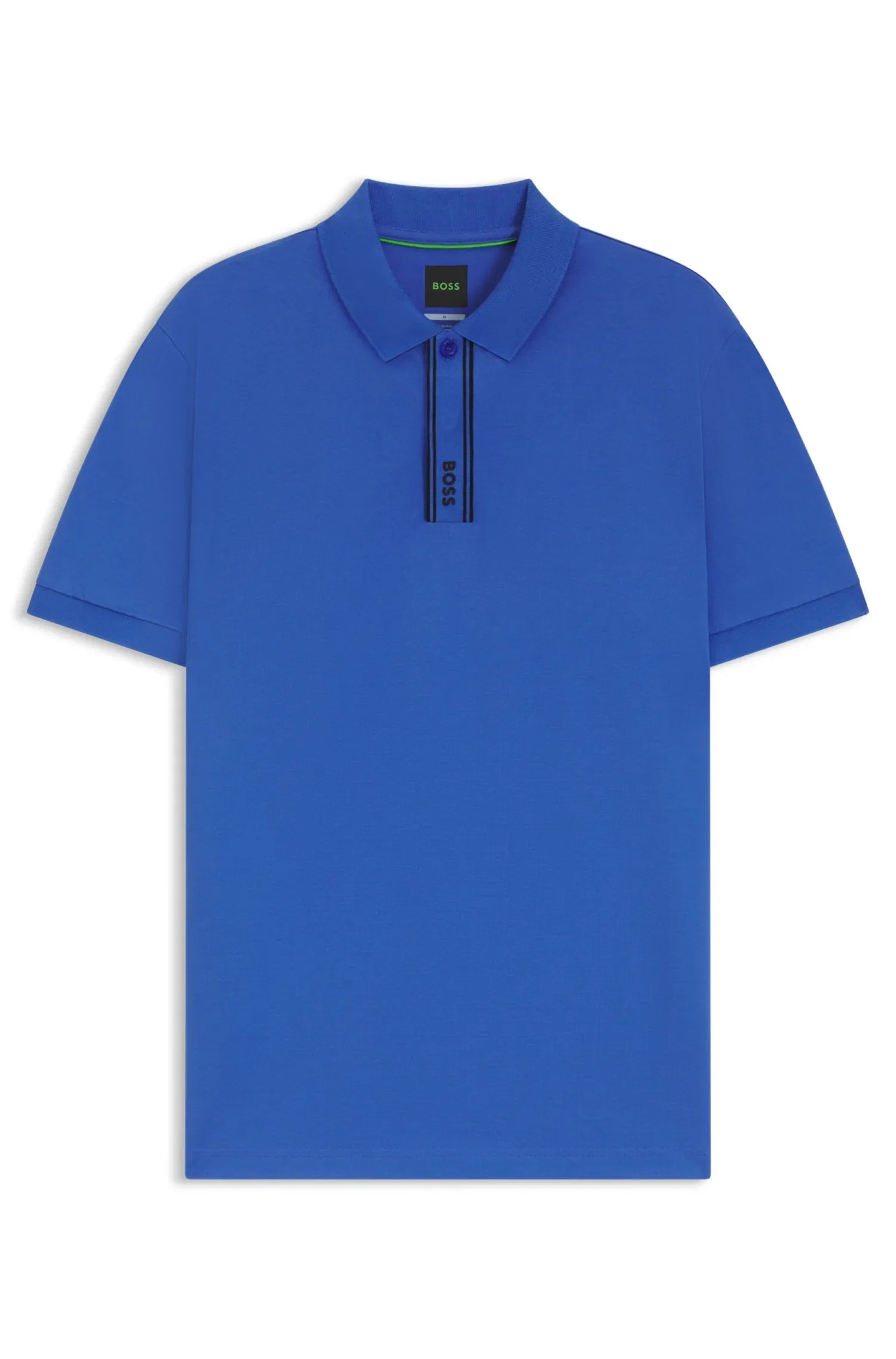Polo Paddy Com Gola Listrada E Logo