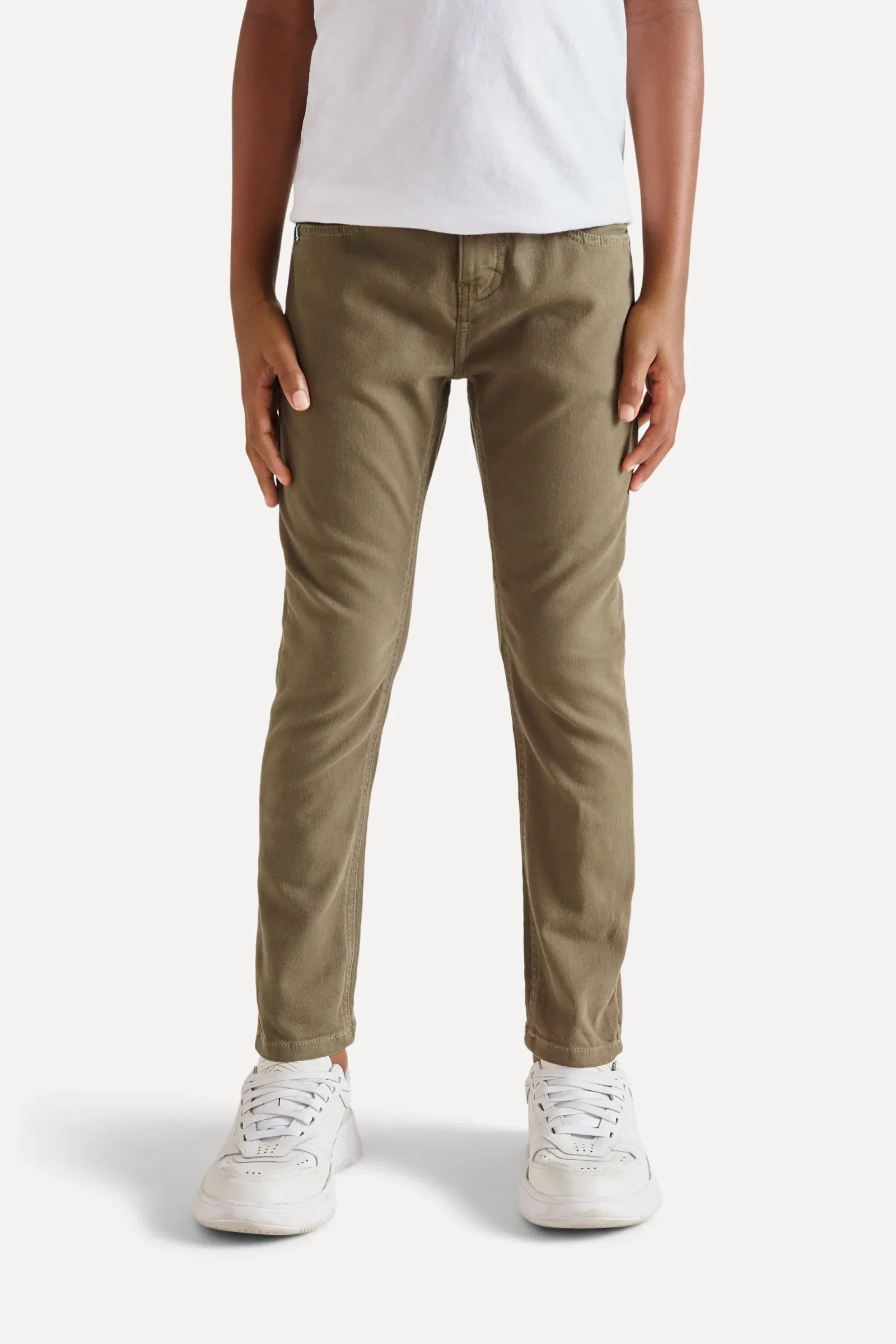 Calça Mini Jeans Skinny Moletom Color