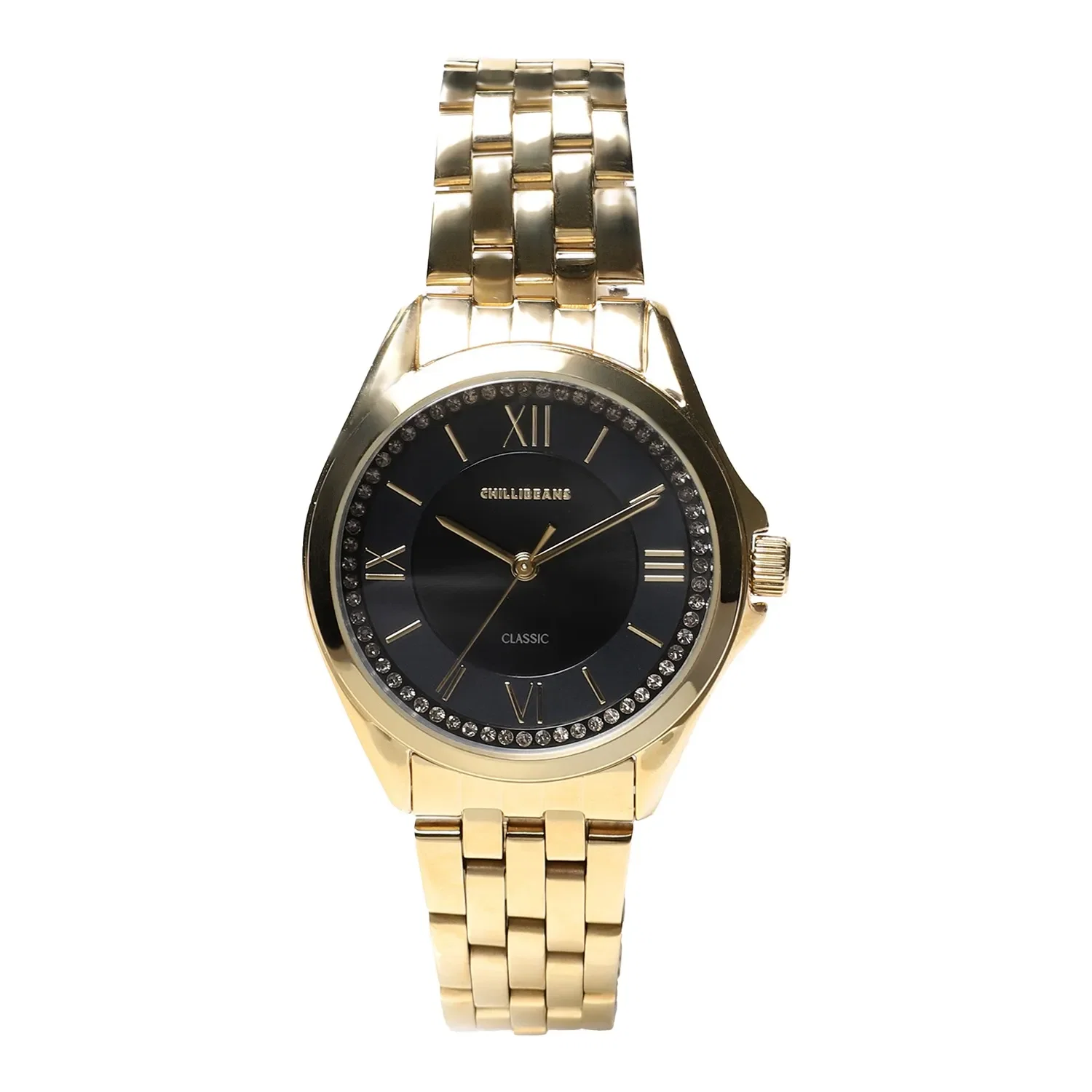 Relógio Analógico Feminino Chilli Beans Metal Dourado — imagem 1