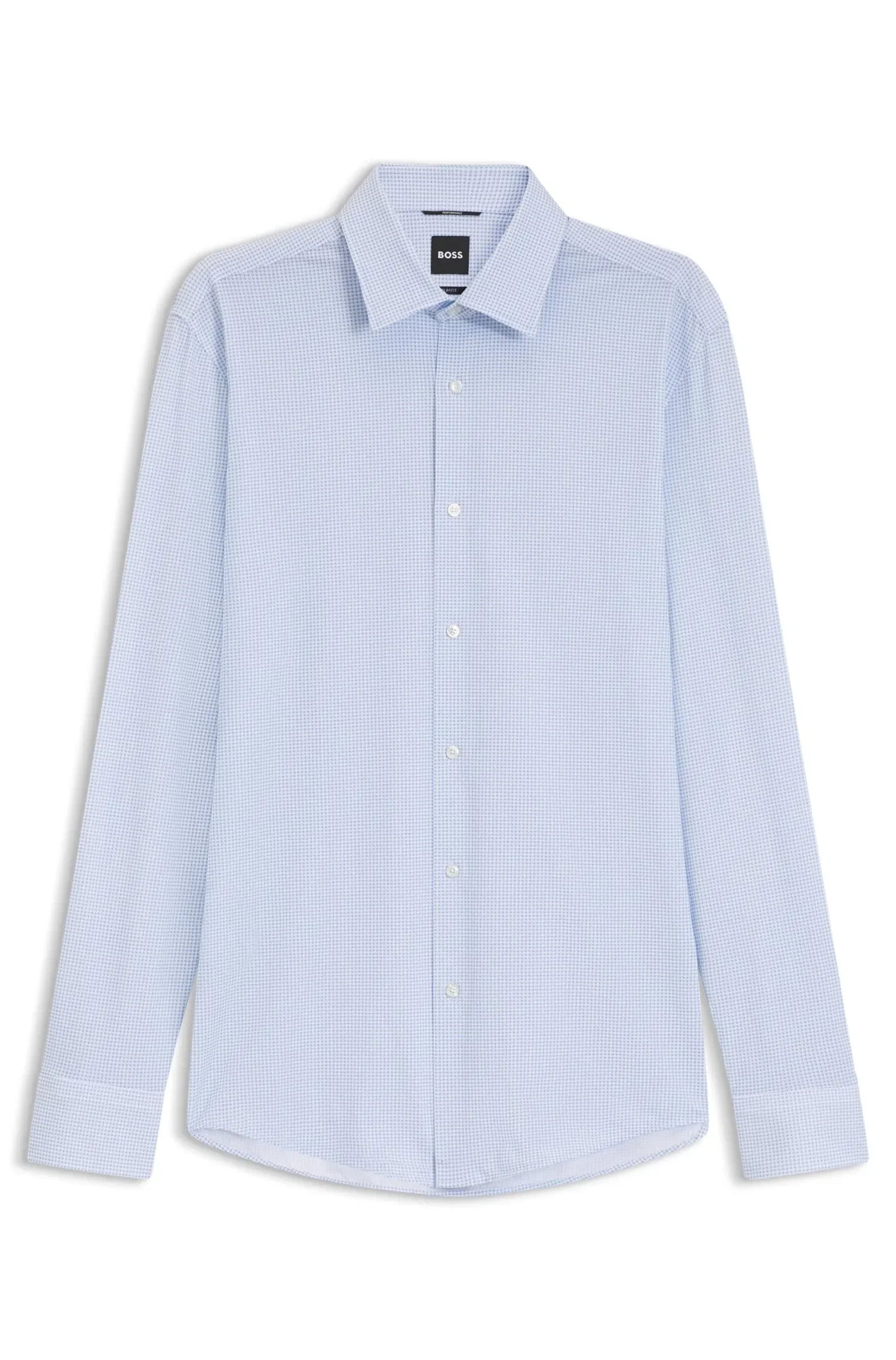 Camisa Formal Slim Fit Em Jersey