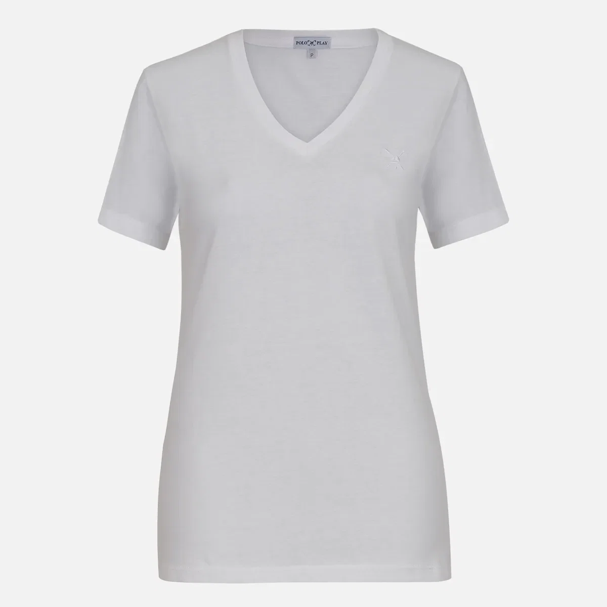 Camiseta Decote V Feminina — imagem 1