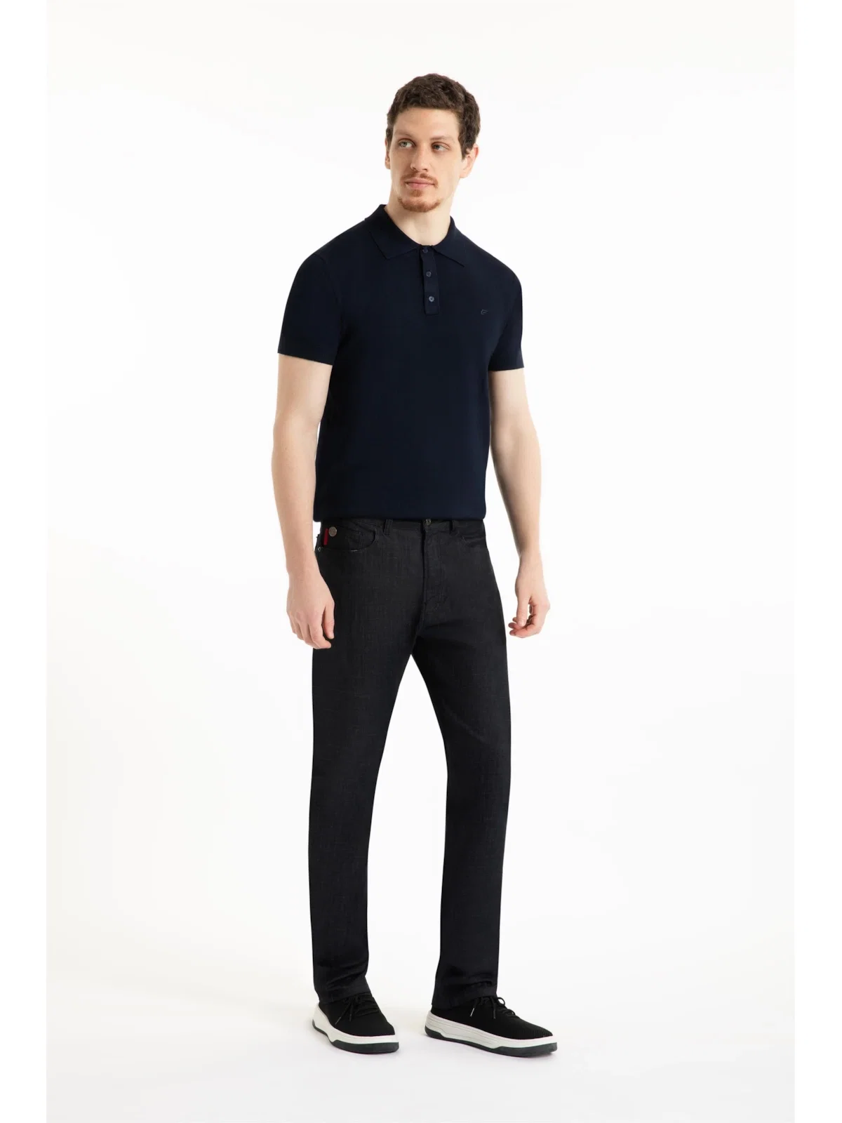 Calça Visco Indigo Elastic Slim 36 Amaciado C/ Resina — imagem 1