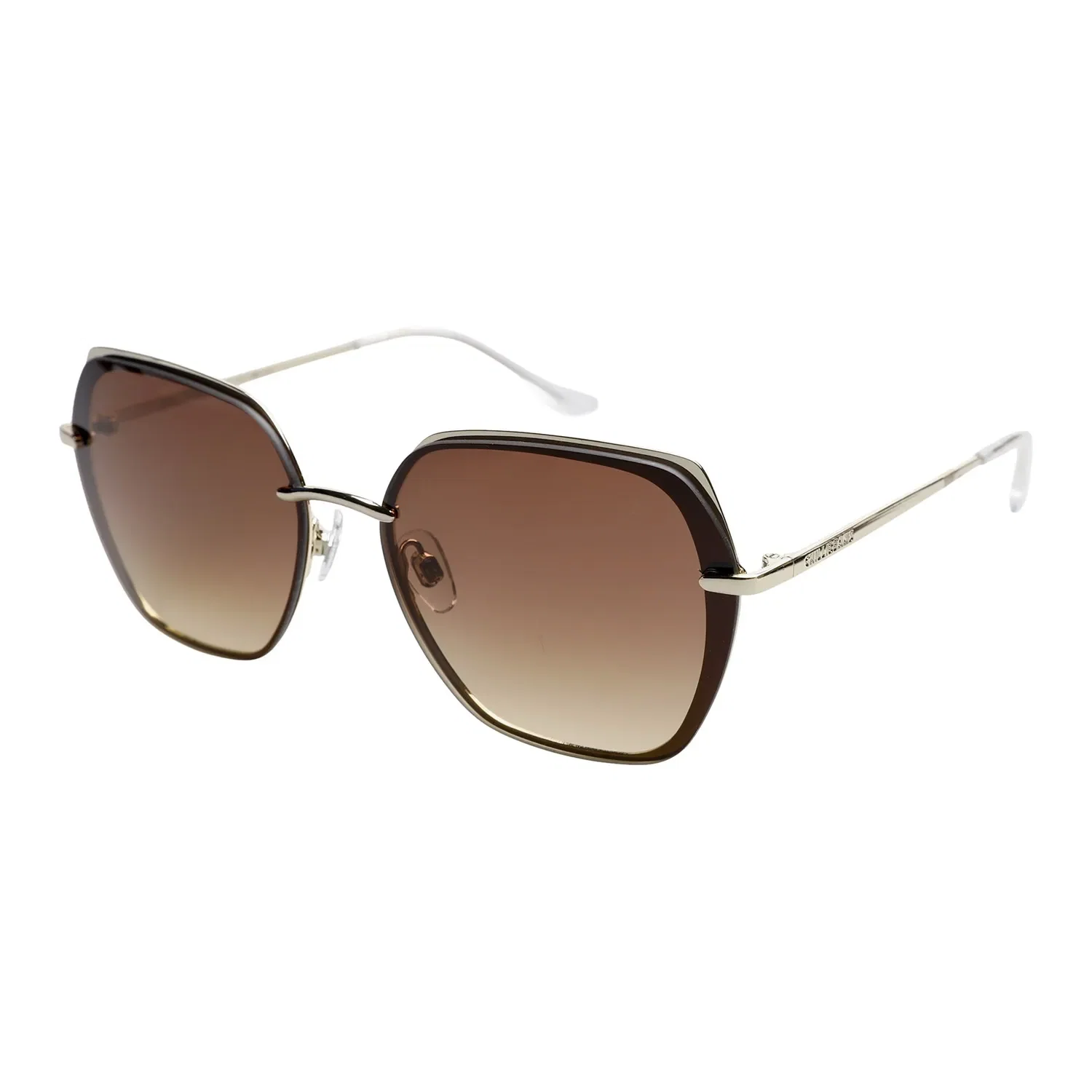Óculos de Sol Feminino Chilli Beans Clássicos Quadrado Degradê Marrom