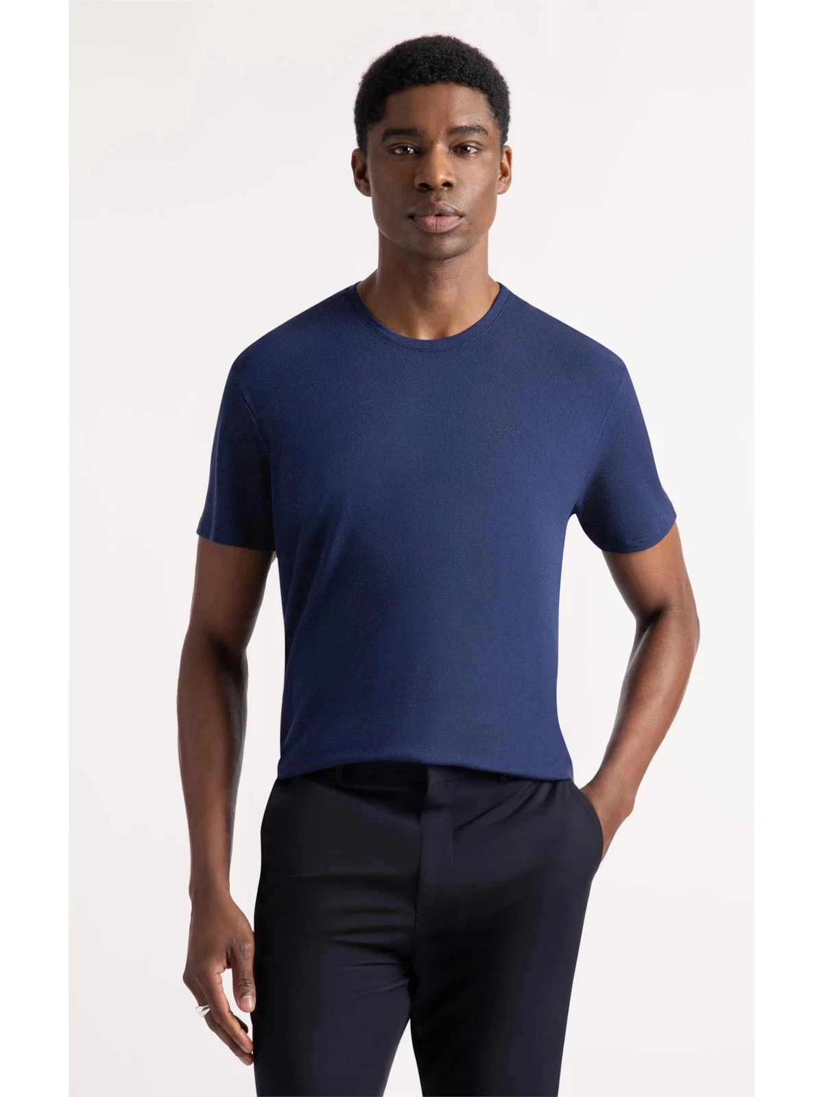 T-Shirt Piquet Ellus Clasisc Dark Navy — imagem 1