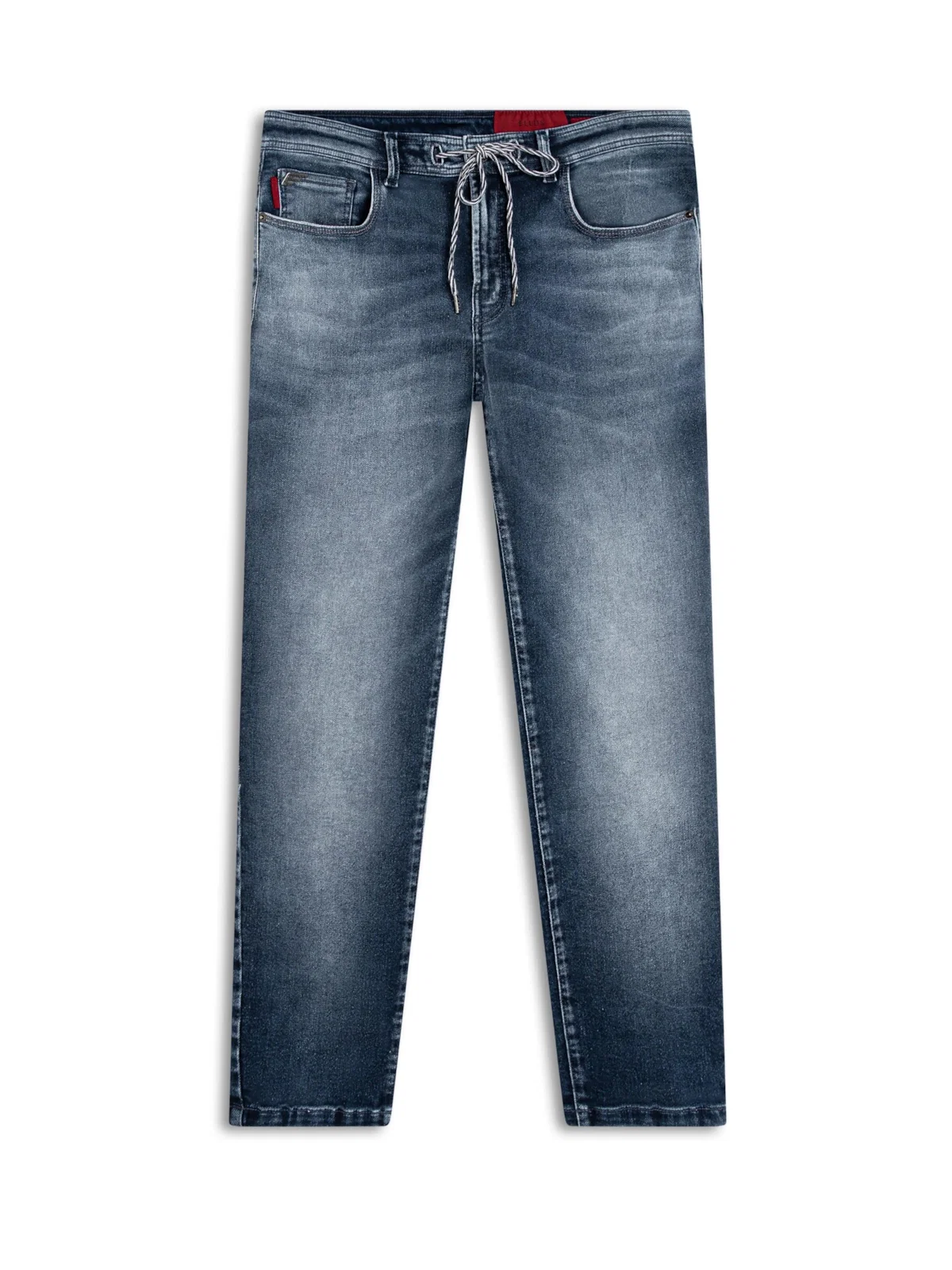 Calça Jogging Indigo 1866-Lav.Medio C/ Sky — imagem 1