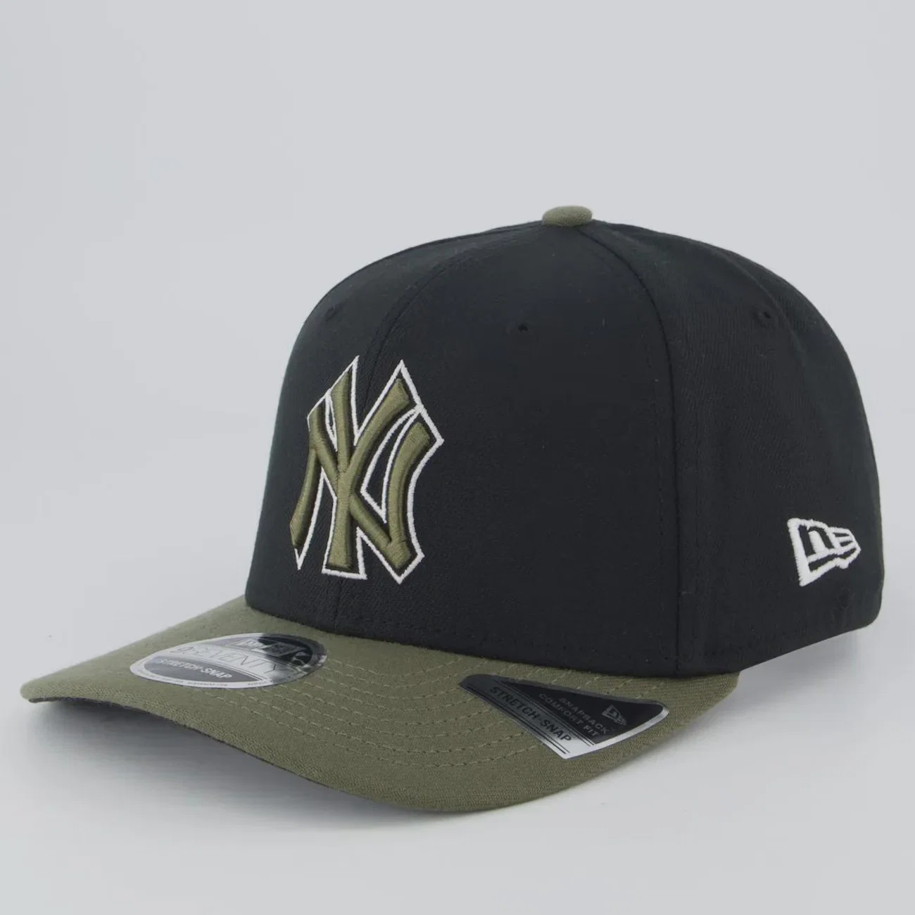 Boné Aba Curva New Era MLB New York Yankees Black 970SS Unissex
