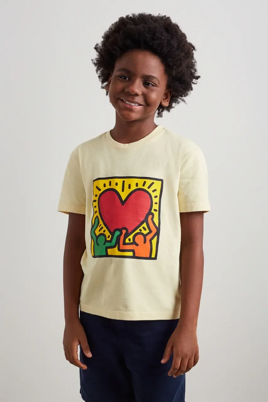 Camiseta RESERVA MINI Keith Coração — imagem 1