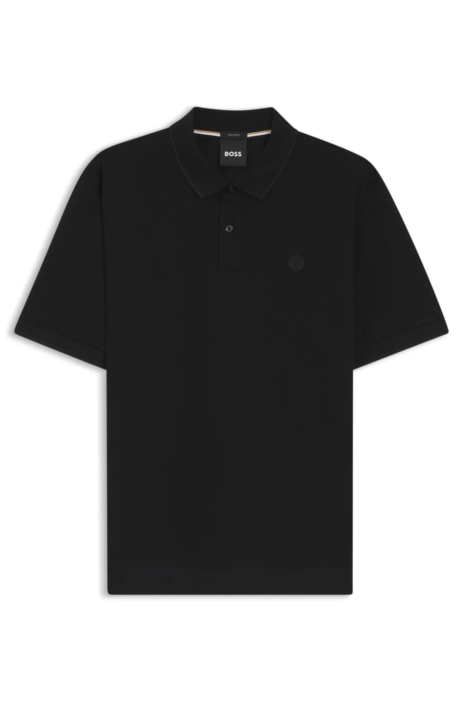 Polo De Algodão Piqué Com Monograma Double B — imagem 1