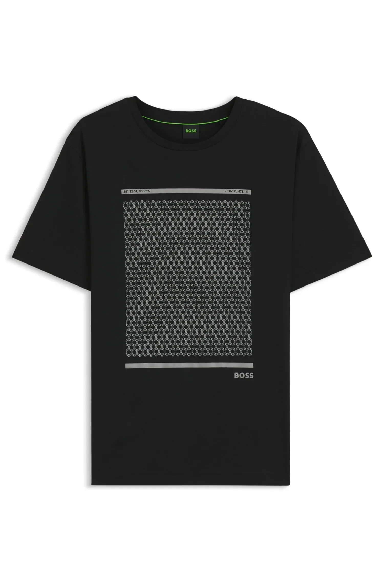 Camiseta De Algodão Mercerizado Com Estampa — imagem 1