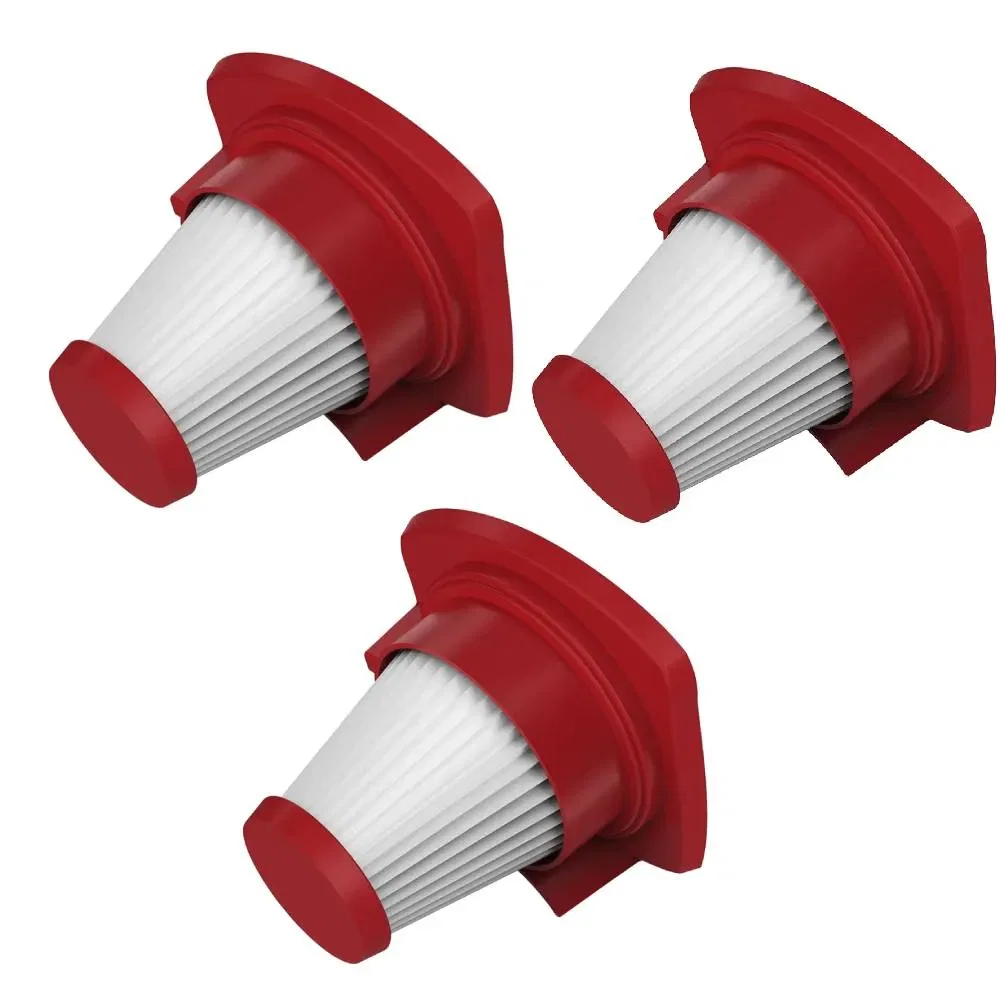 3 Kits Filtros para Aspirador de Pó Electrolux Vermelho Power Force (FES16)