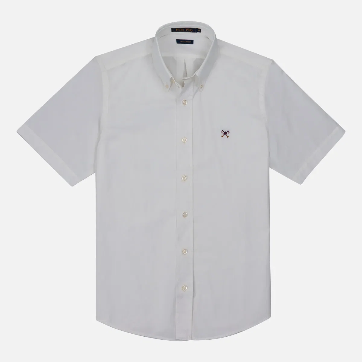 Camisa Custom Button-Down Manga Curta