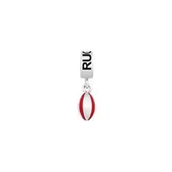 Pingente Life Esporte Rugbi em Prata 925 com Esmalte — imagem 1