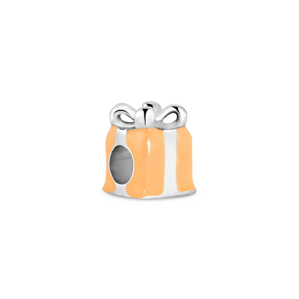 Separador Life Presente em Prata 925 com Esmalte — imagem 1