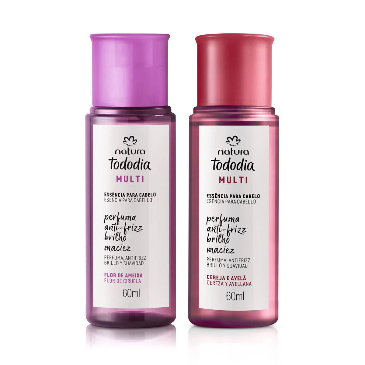 Kit Essência para Cabelos Flor de Ameixa + Cereja e Avelã (2 produtos)