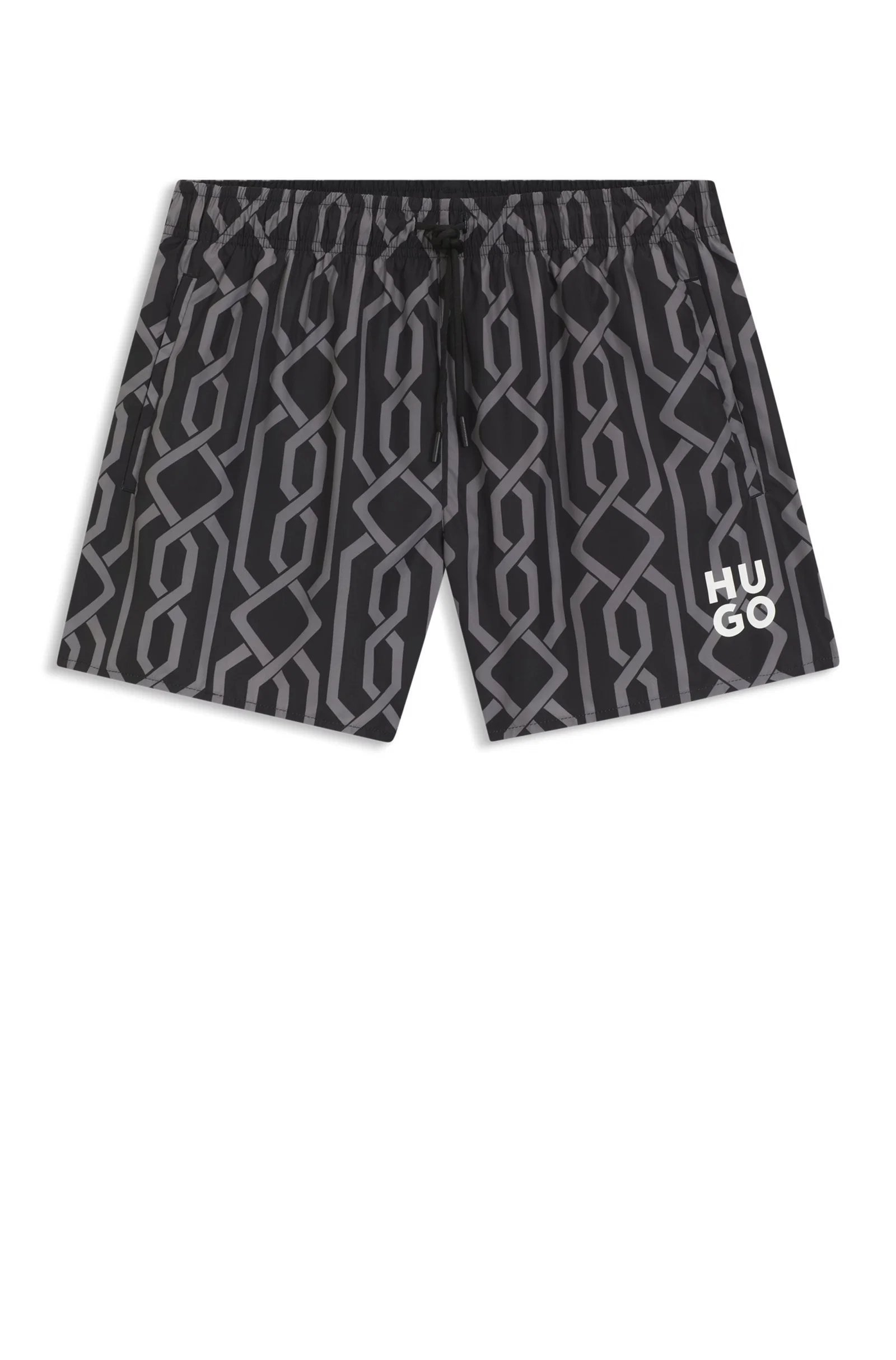 Shorts De Banho Com Estampa