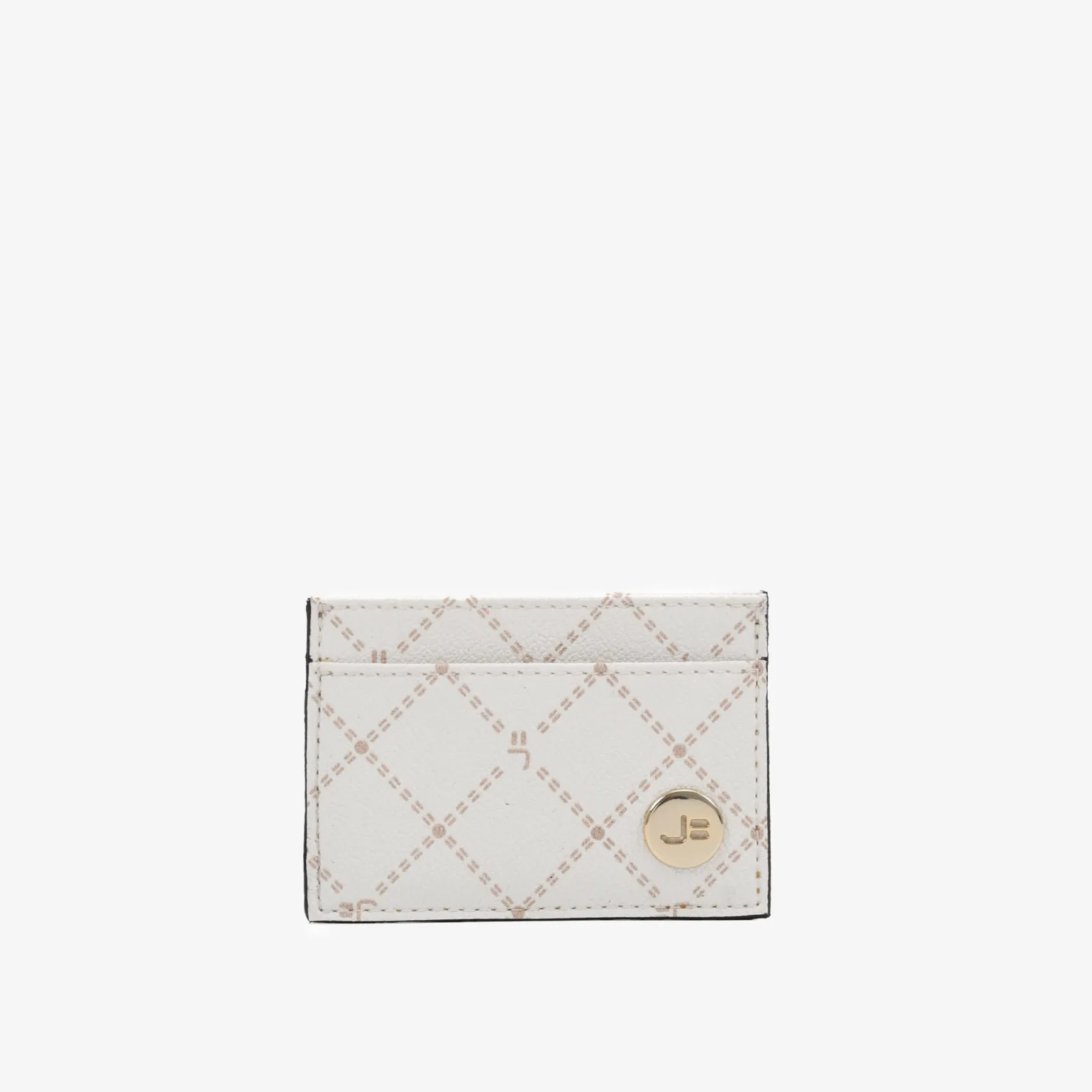 Carteira Porta Cartão Monograma Jb Off White — imagem 1