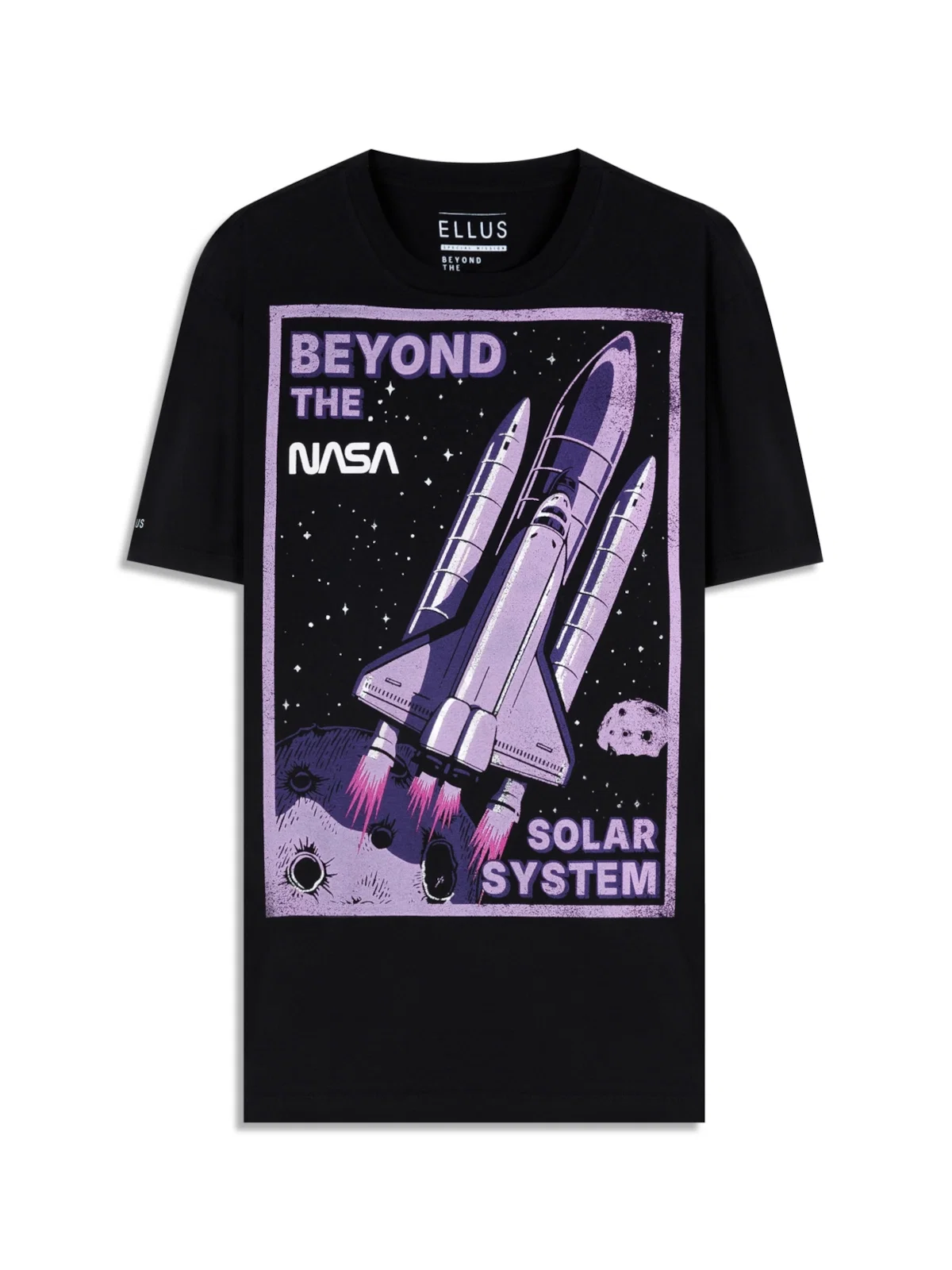 T-Shirt Nasa Beyond Preto