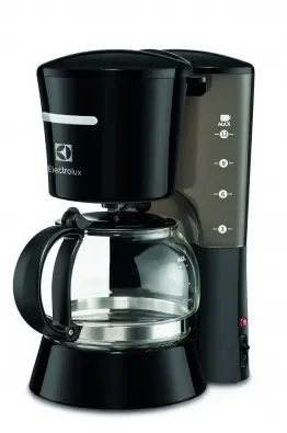Cafeteira Elétrica Electrolux 12 Xicaras Easyline com Sistema Corta Pingos Preta (CMB31)