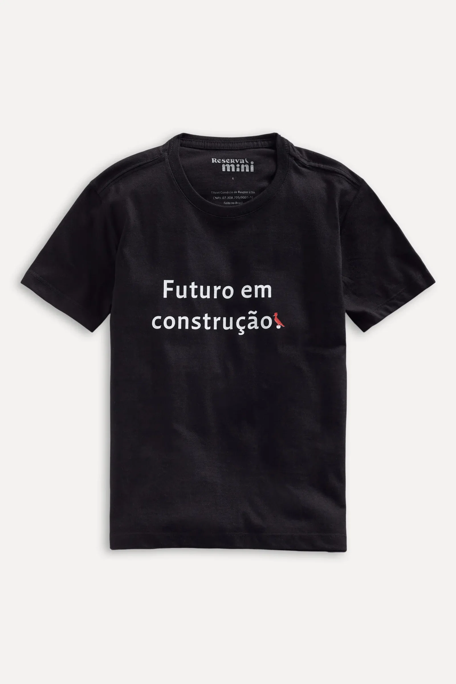 Camiseta Mini Est Futuro Em Construcao