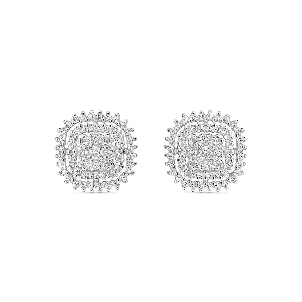 Brinco Conjunto Especial em Ouro Amarelo 18k com Diamantes — imagem 1