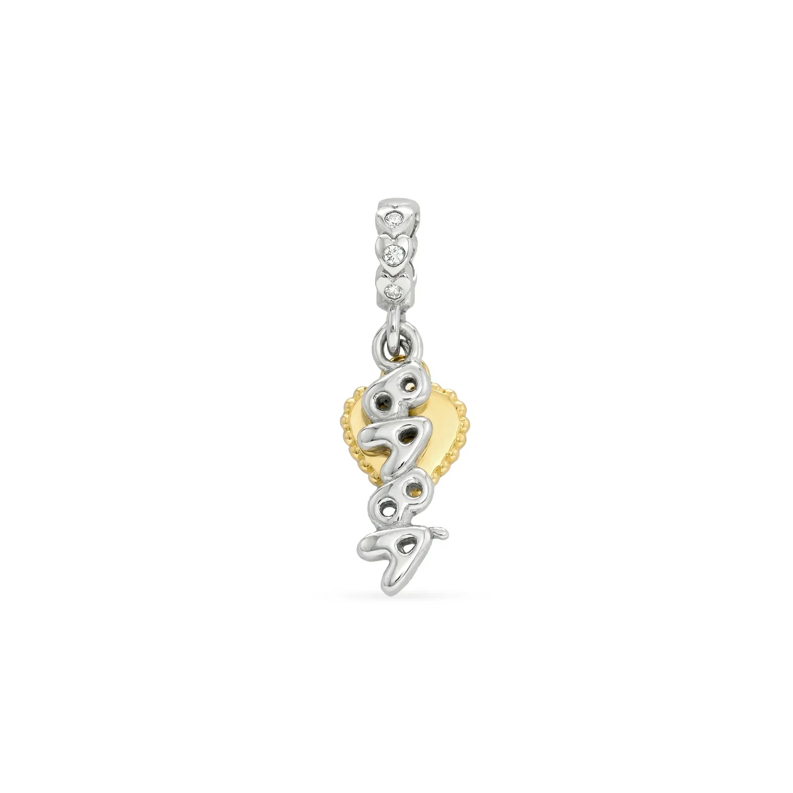 Pingente Life Mama em Prata 925 com Banho de Ouro Amarelo 18k — imagem 1