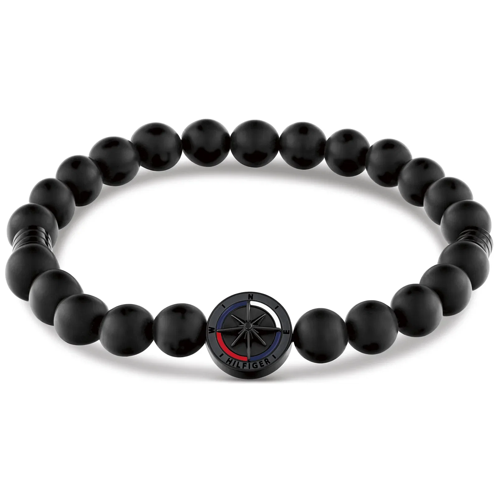 Pulseira Tommy Hilfiger Compass em Ônix Preta 2790724