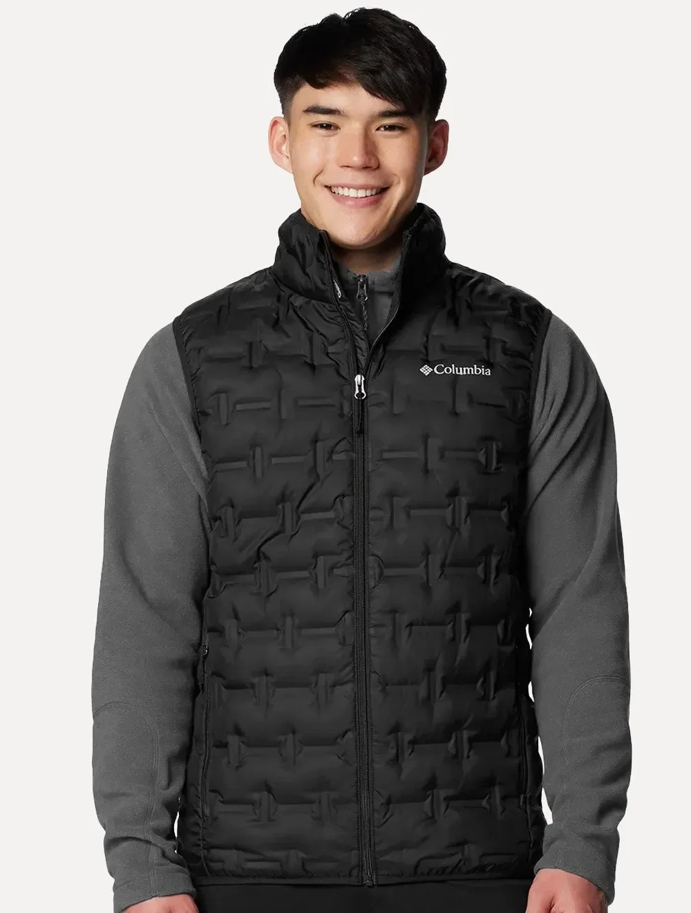 Colete Columbia Masculino Delta Ridge II Down Preto