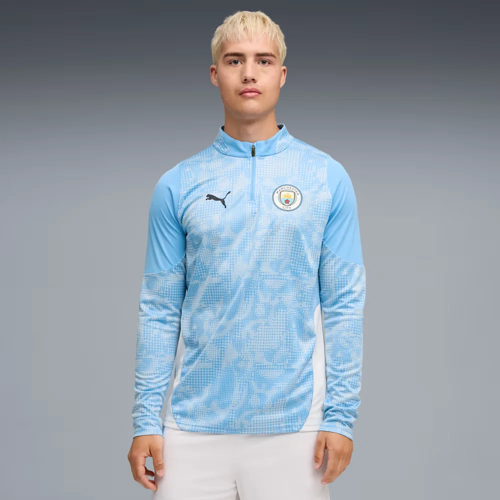 Blusa Quarter-Zip Treino Manchester City Masculina